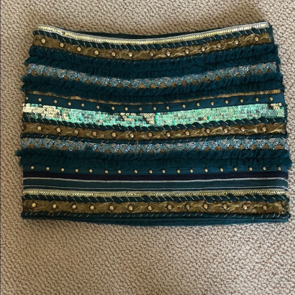 Ba&sh beaded skirt Sz 1
